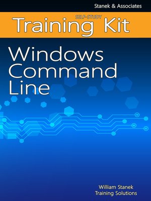 cover image of Windows Command Line Self-Study Training Kit